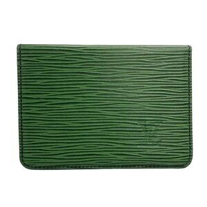 LOUIS VUITTON Porto 2 Cartesian Vertical M63204 Borneo Green Epi - Pass Holder